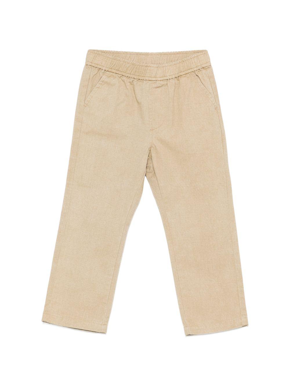 Pantalone beige per bambino TIP26062PAK BRO Trussardi Kids 