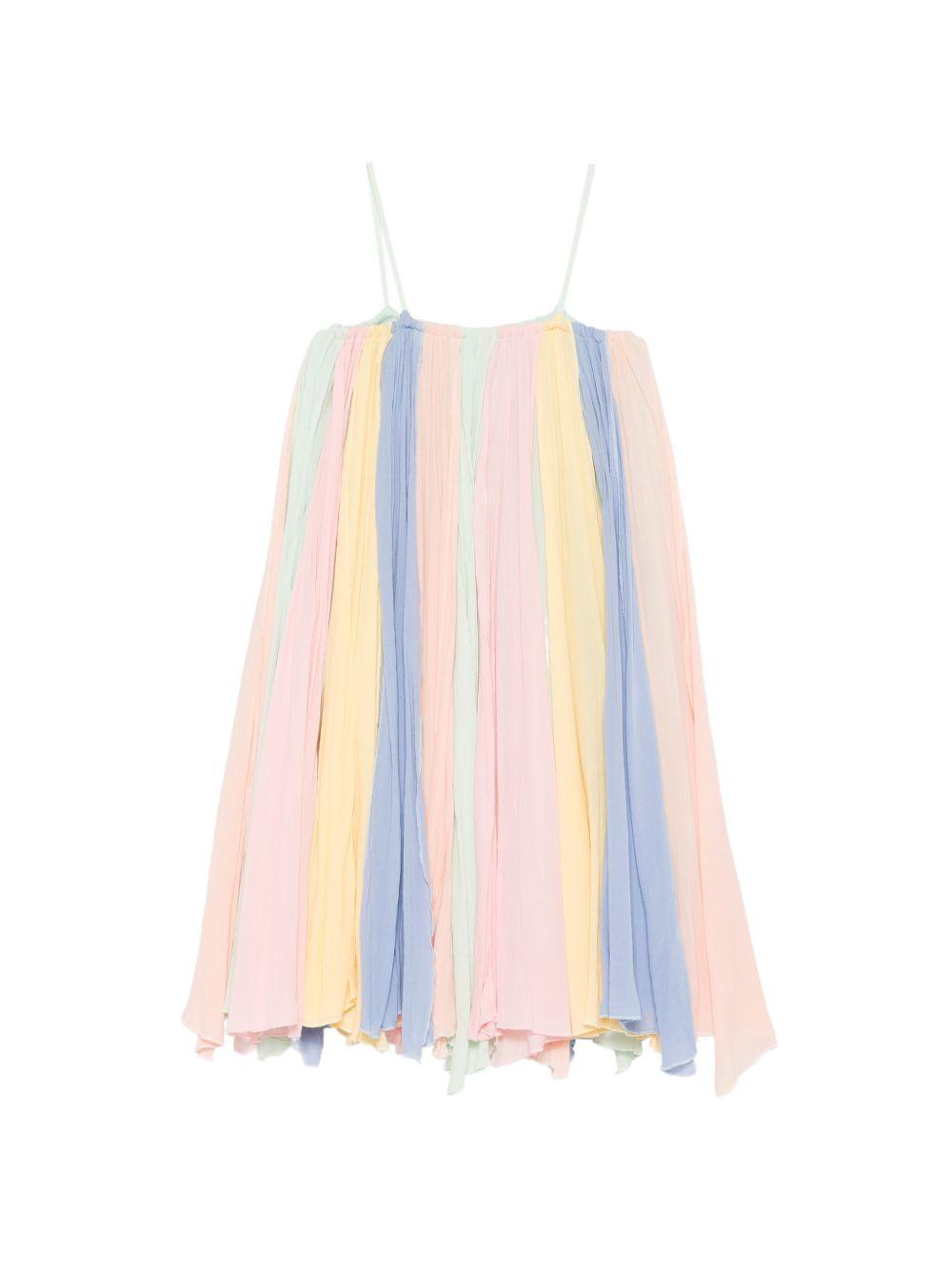 Abito rosa/blu/verde/giallo per bambina TY1D62Z3556 999 Stella McCartney Kids 