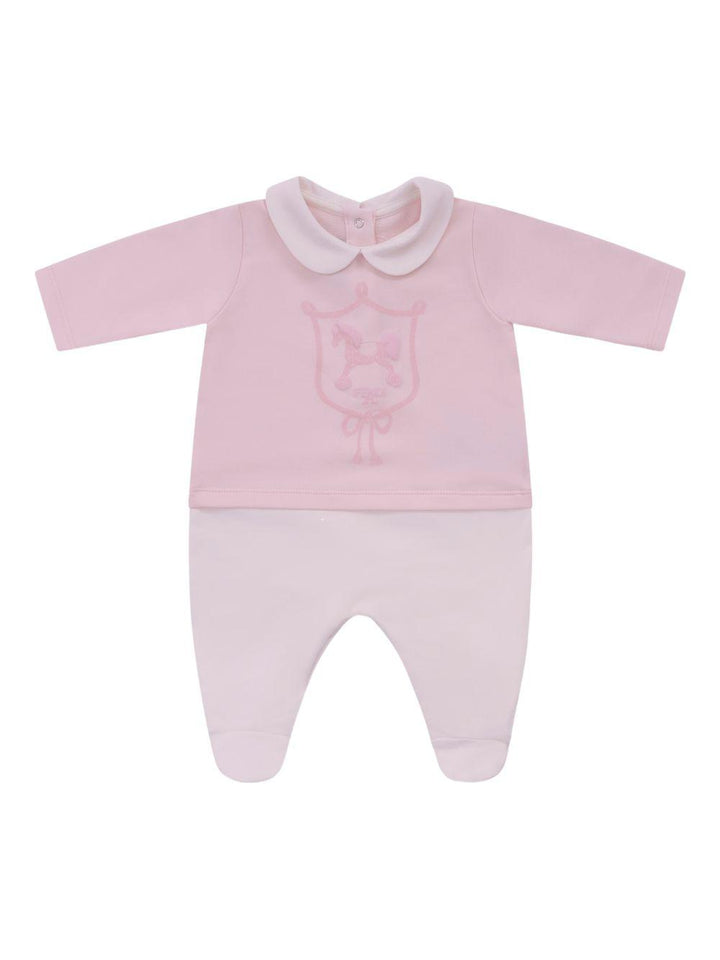 Tutina rosa per neonata BUK1608RA F0C11 Fendi Kids 