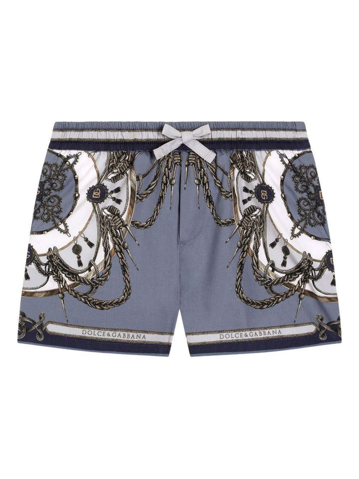 Costume blu per neonato L14Q07FI5NQ HT5XB Dolce & Gabbana Kids 