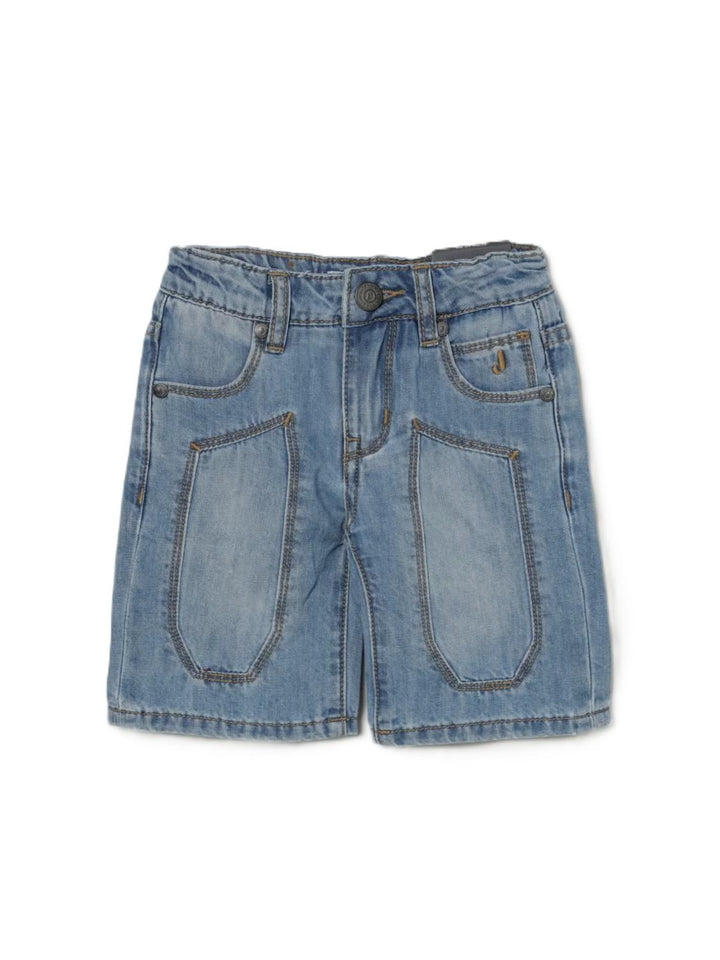 Bermuda di jeans blu chiaro per bambino 505PJMBS25 RE068 Jeckerson Kids 