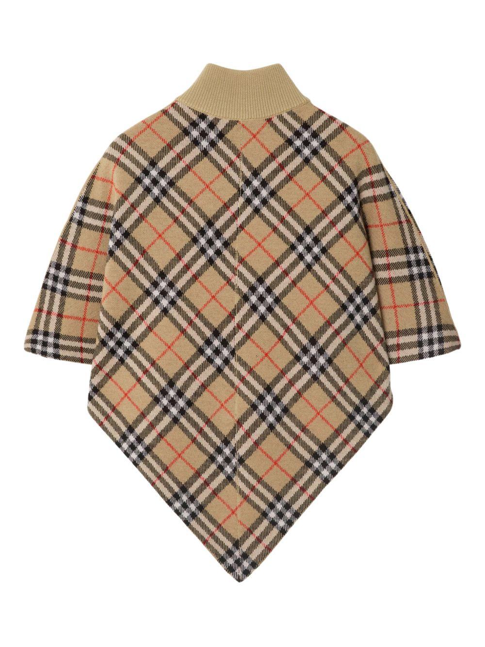 Mantella beige per bambina 8105823 B9368 Burberry Kids 