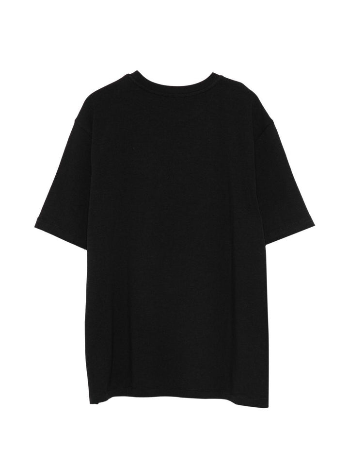 T-shirt nera per bambina EFTS2620JE006 N185 Elisabetta Franchi Kids 