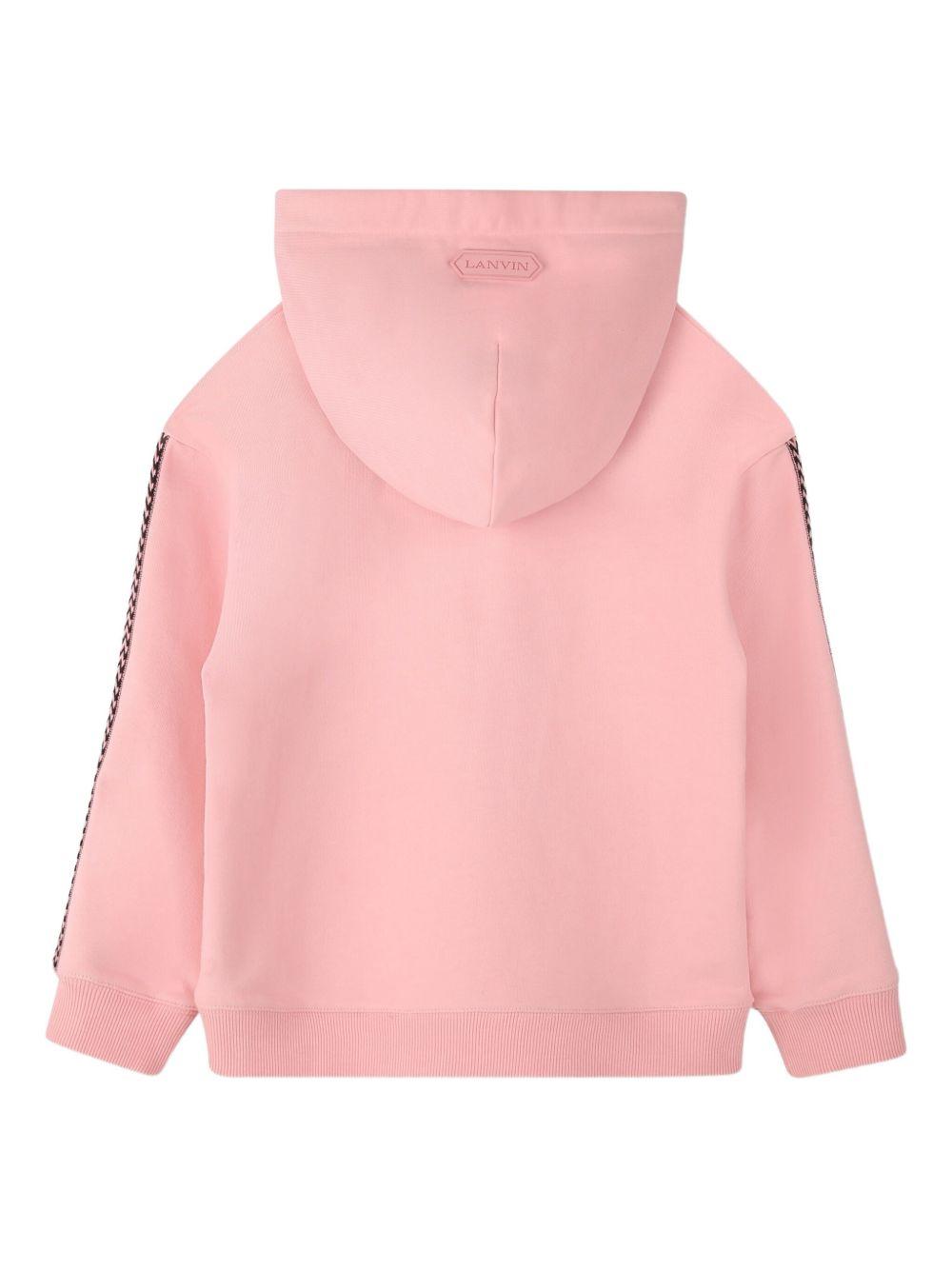 Felpa rosa per bambina N30260 48N Lanvin Enfant 