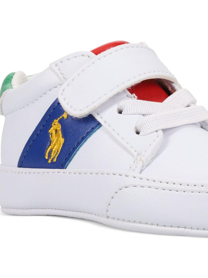 Sneakers bianche per neonato RL02370101 RYL Ralph Lauren Kids 