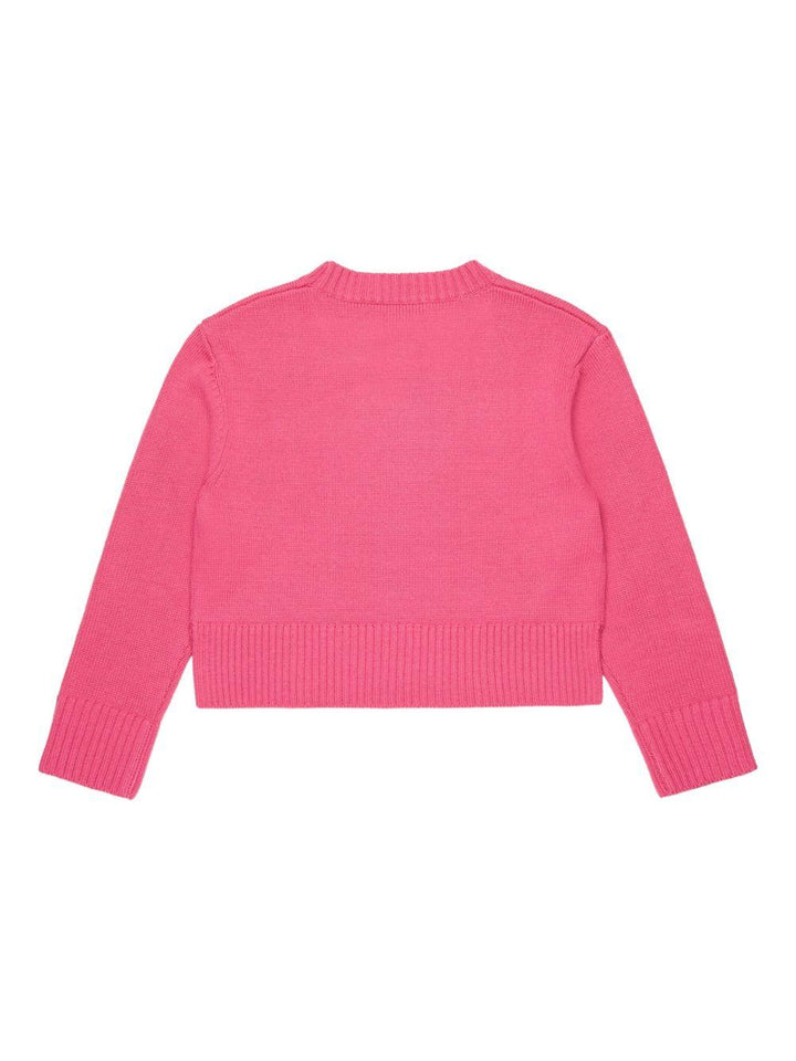 Maglione rosa per bambina MX0251MX043 MX309 Max&co Kids 