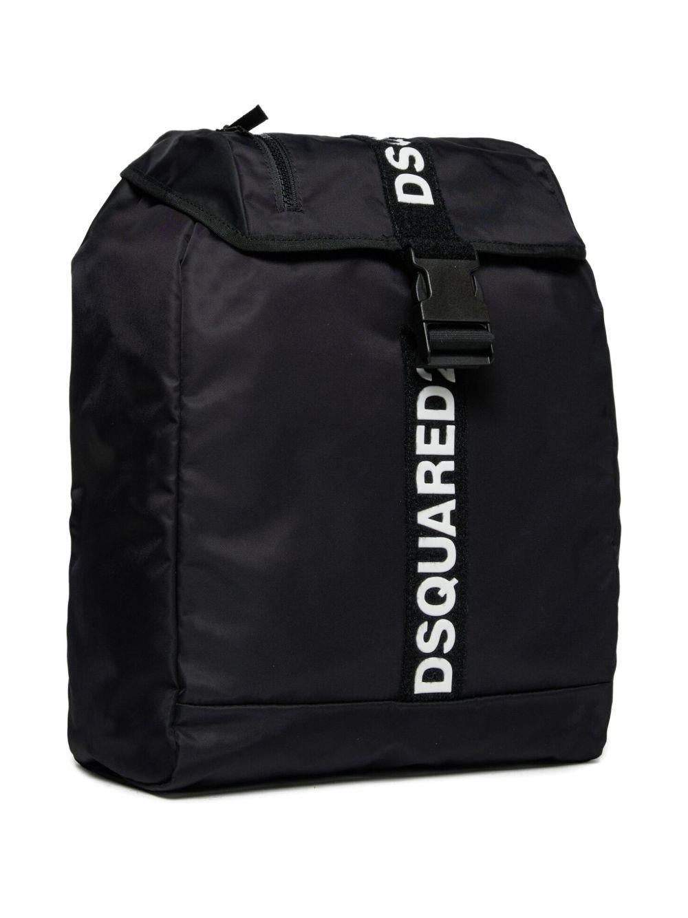Zaino nero per bambino DQ3125D0A3M DQ900 Dsquared2 Kids 