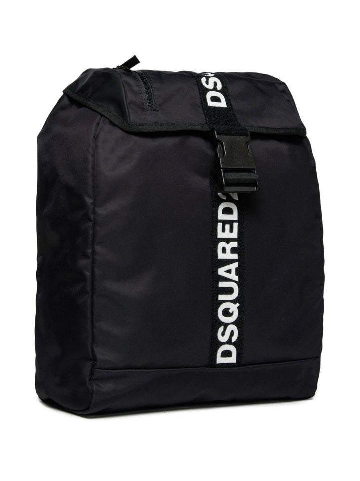 Zaino nero per bambino DQ3125D0A3M DQ900 Dsquared2 Kids 
