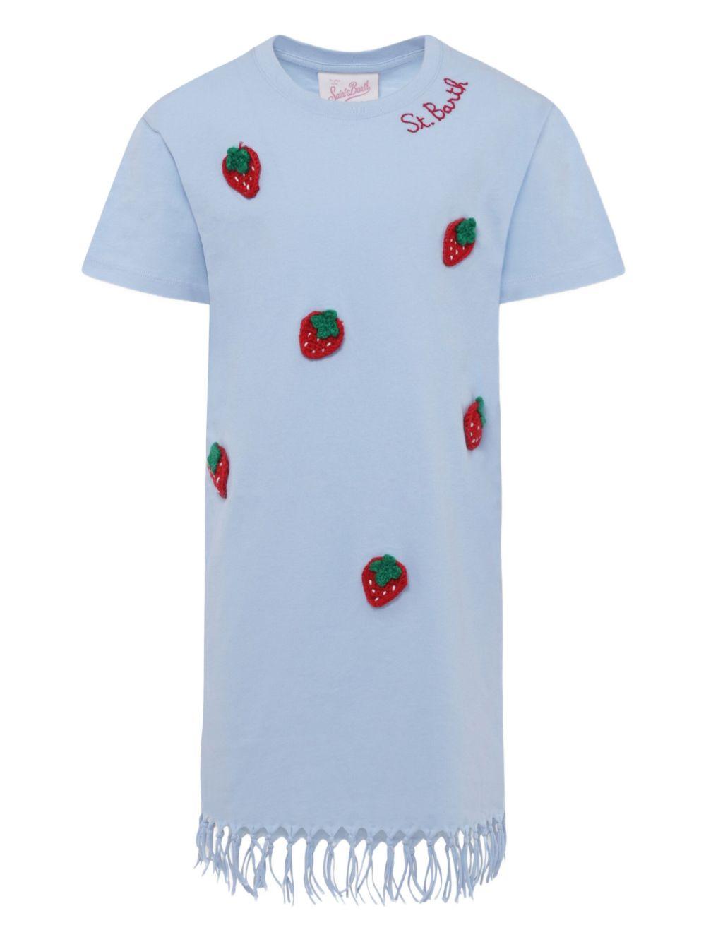Abito azzurro per bambina