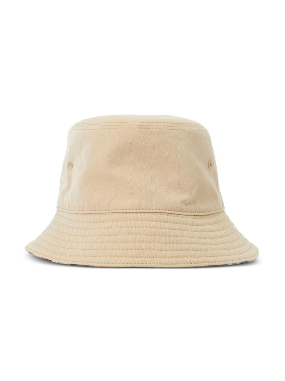 Cappello reversibile beige per bambini 8070043 A1366 Burberry Kids 