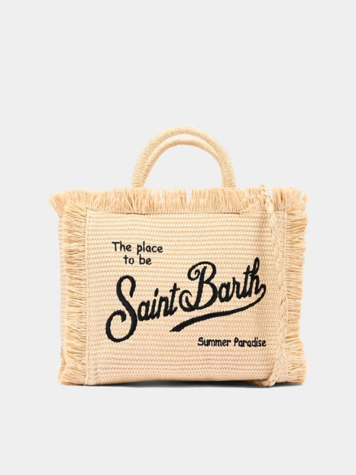 Borsa beige per bambina COL0017 00421L MC2 Saint Barth Kids 