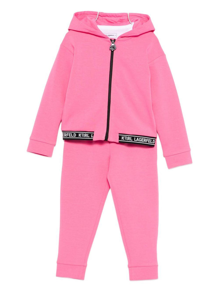 Completo rosa per bambina Z30649K 48V Karl Lagerfeld Kids 