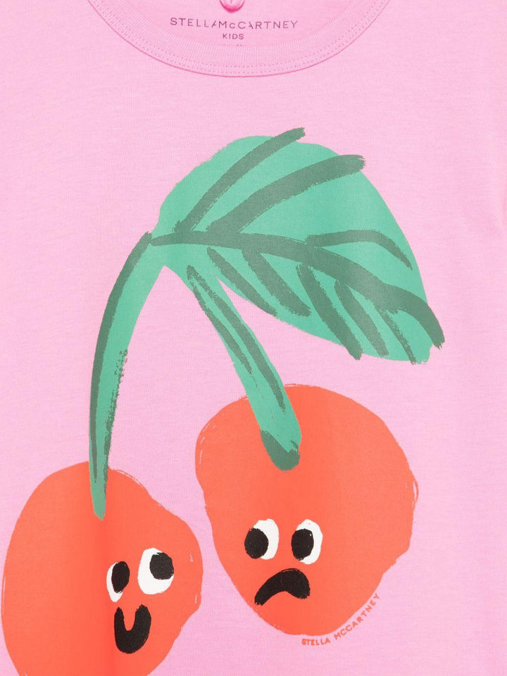 T-shirt rosa per bambina