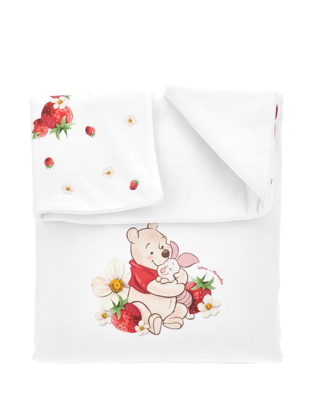 Coperta bianca per neonata 35G0127084 0099 Monnalisa Kids 