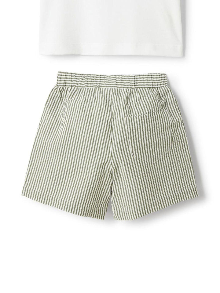 Completo sportivo bianco/verde