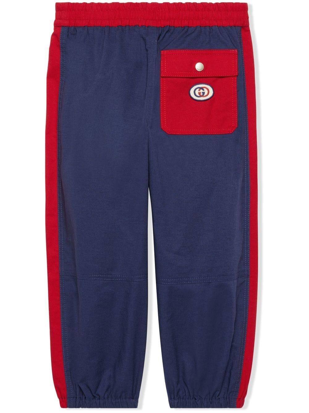 Blue trousers for children