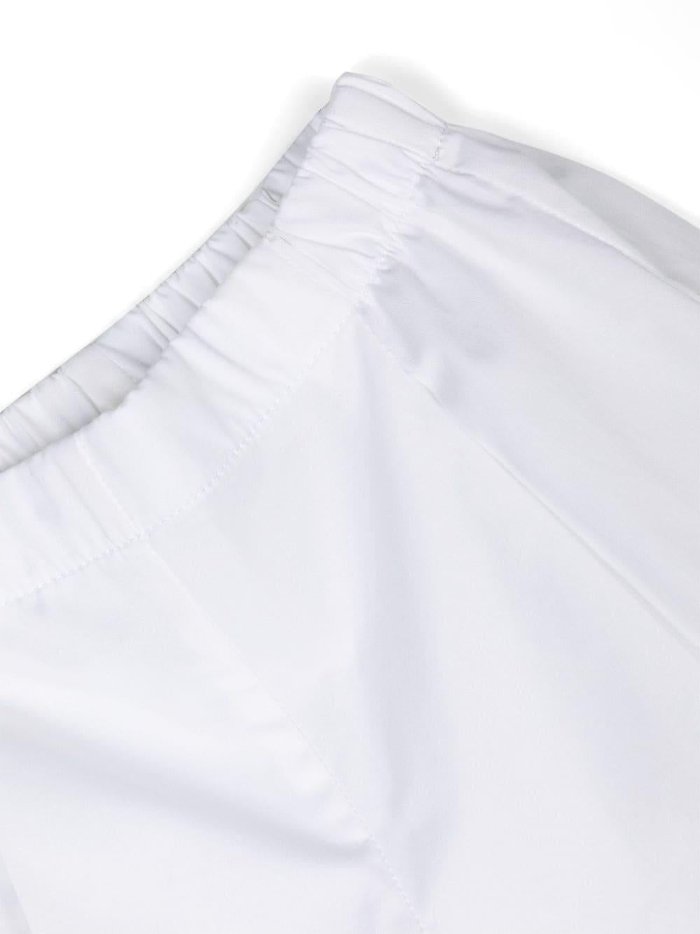 Light blue and white outfit for baby girls