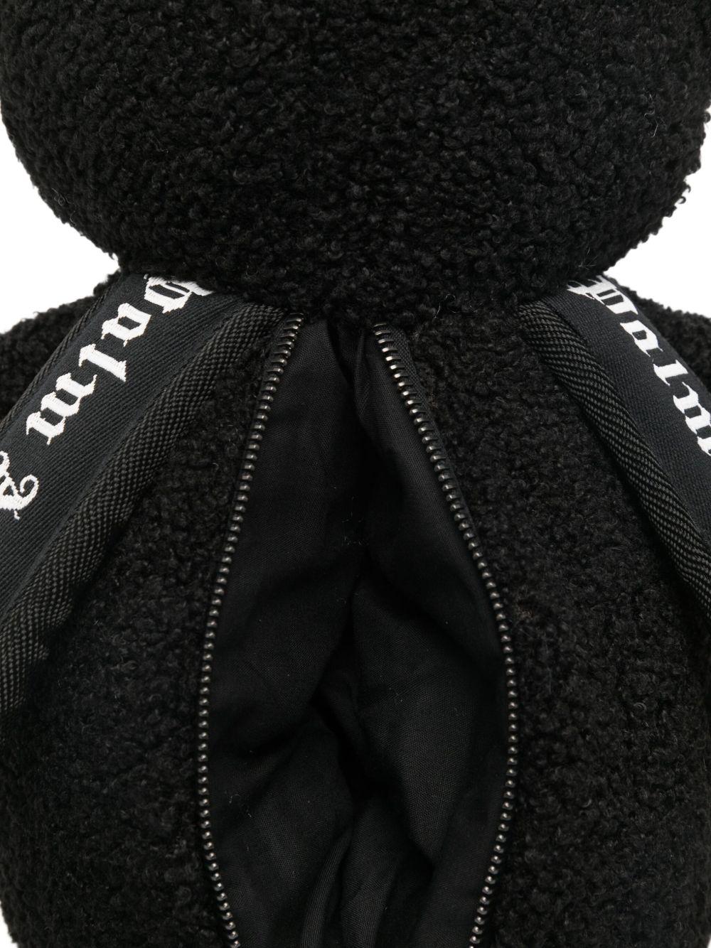 Zaino nero motivo orso per bambino PBNB001C99FAB001 1003 Palm Angels Kids 