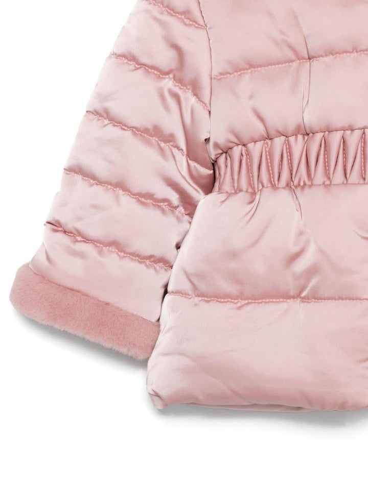 Giubbotto rosa per neonata