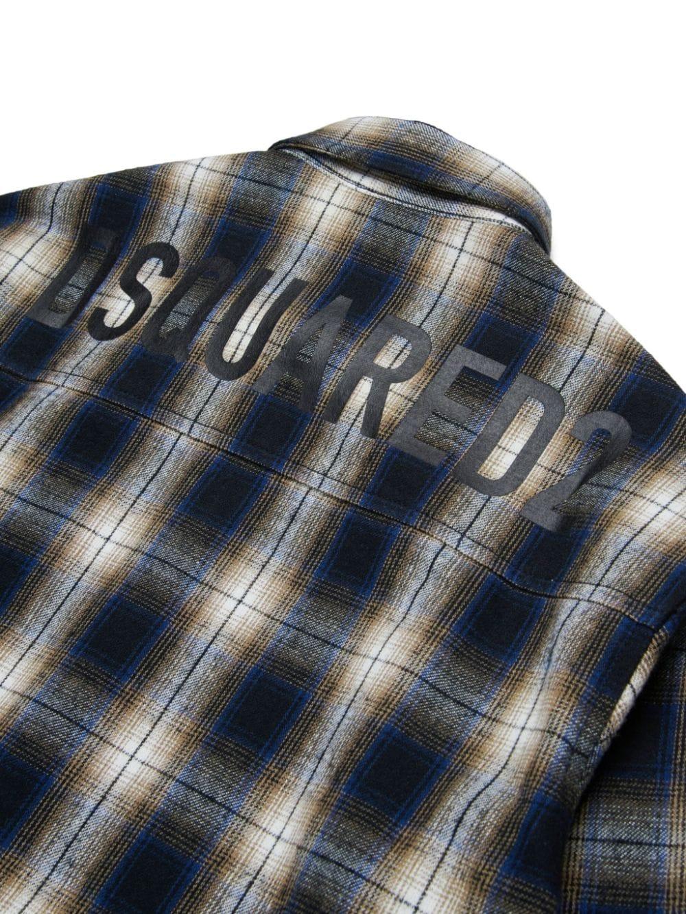 Black/multi-colored shirt for children