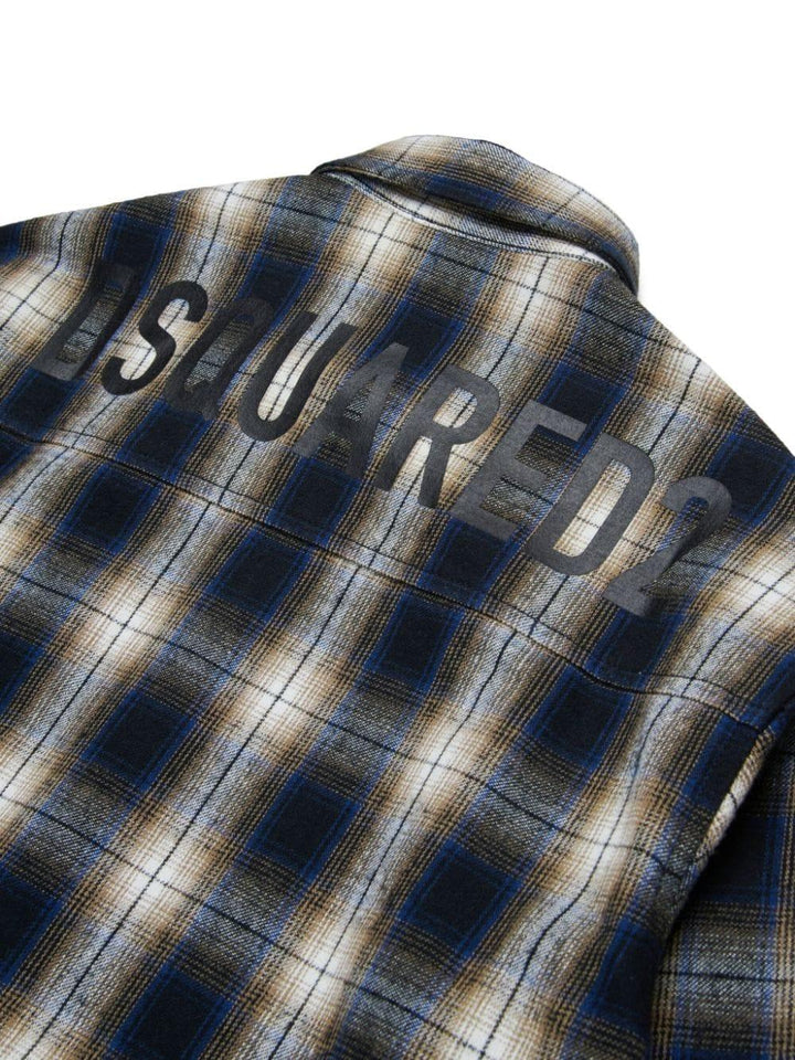 Black/multi-colored shirt for children