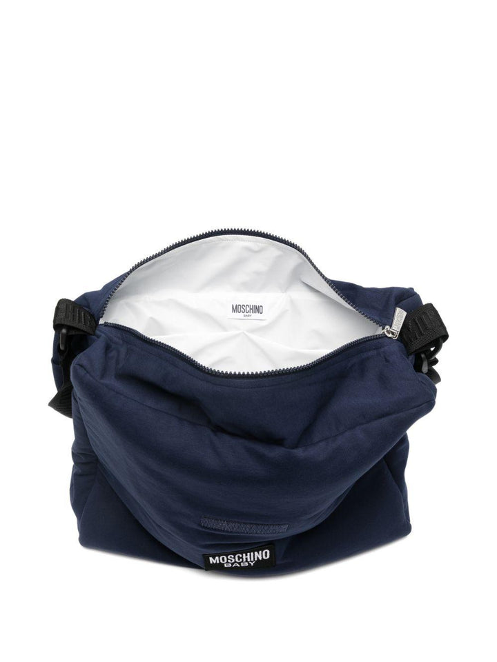 Borsa mamma blu navy MUX05VLCA19 40016 Moschino Kids 
