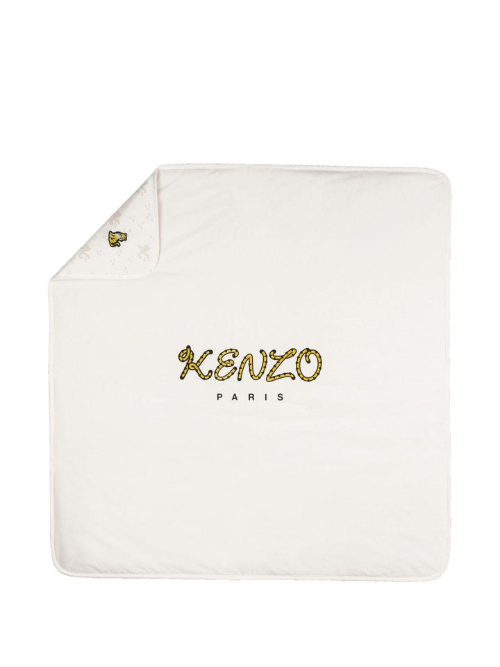 Coperta bianca per neonato K61858 117 Kenzo Kids 