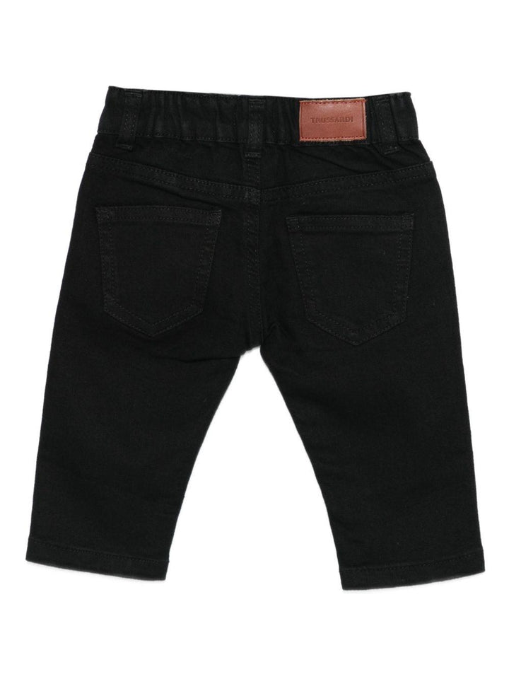 Jeans nero per neonato TIA25088JE D.B Trussardi Kids 