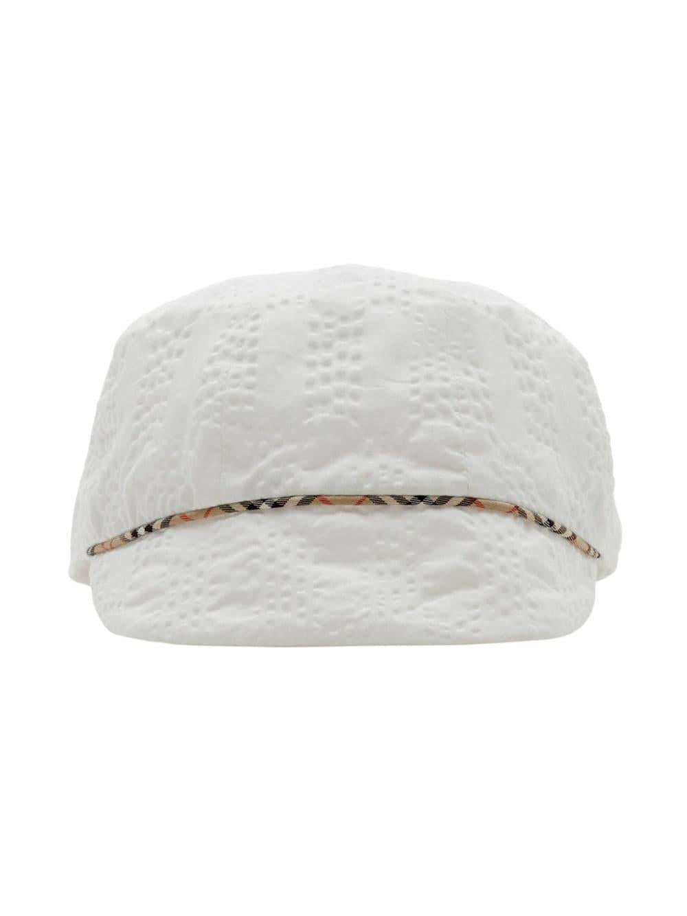 Pagliaccetto bianco per neonato 8078861 A1464 Burberry Kids 