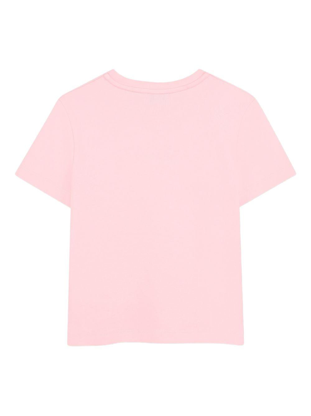 T-shirt rosa per bambina N30331 44F Lanvin Enfant 