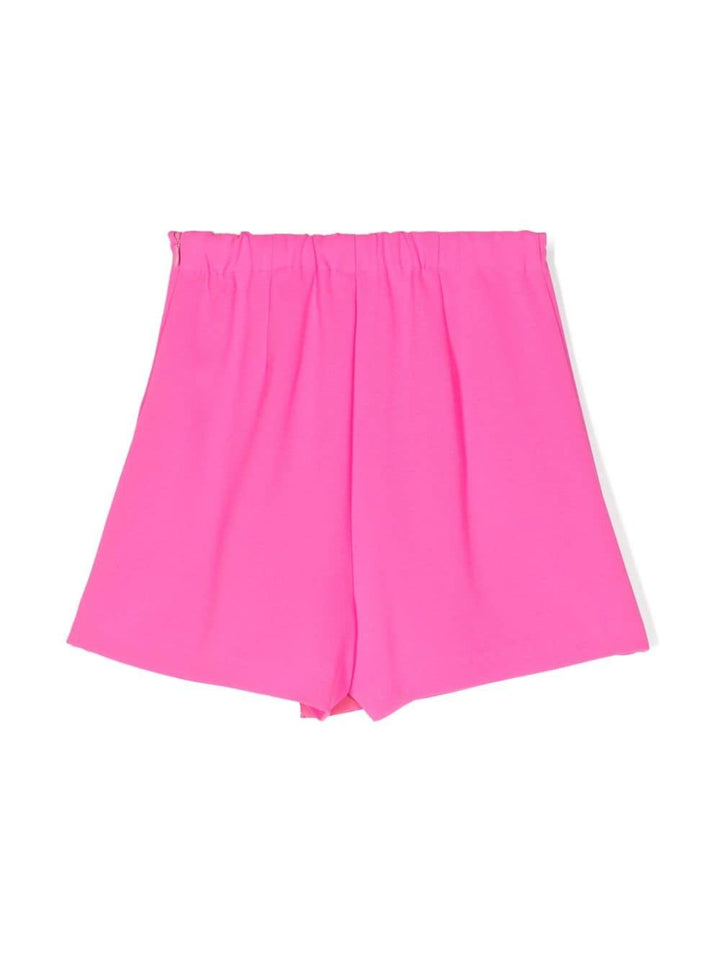 Fuchsia Bermuda shorts for girls
