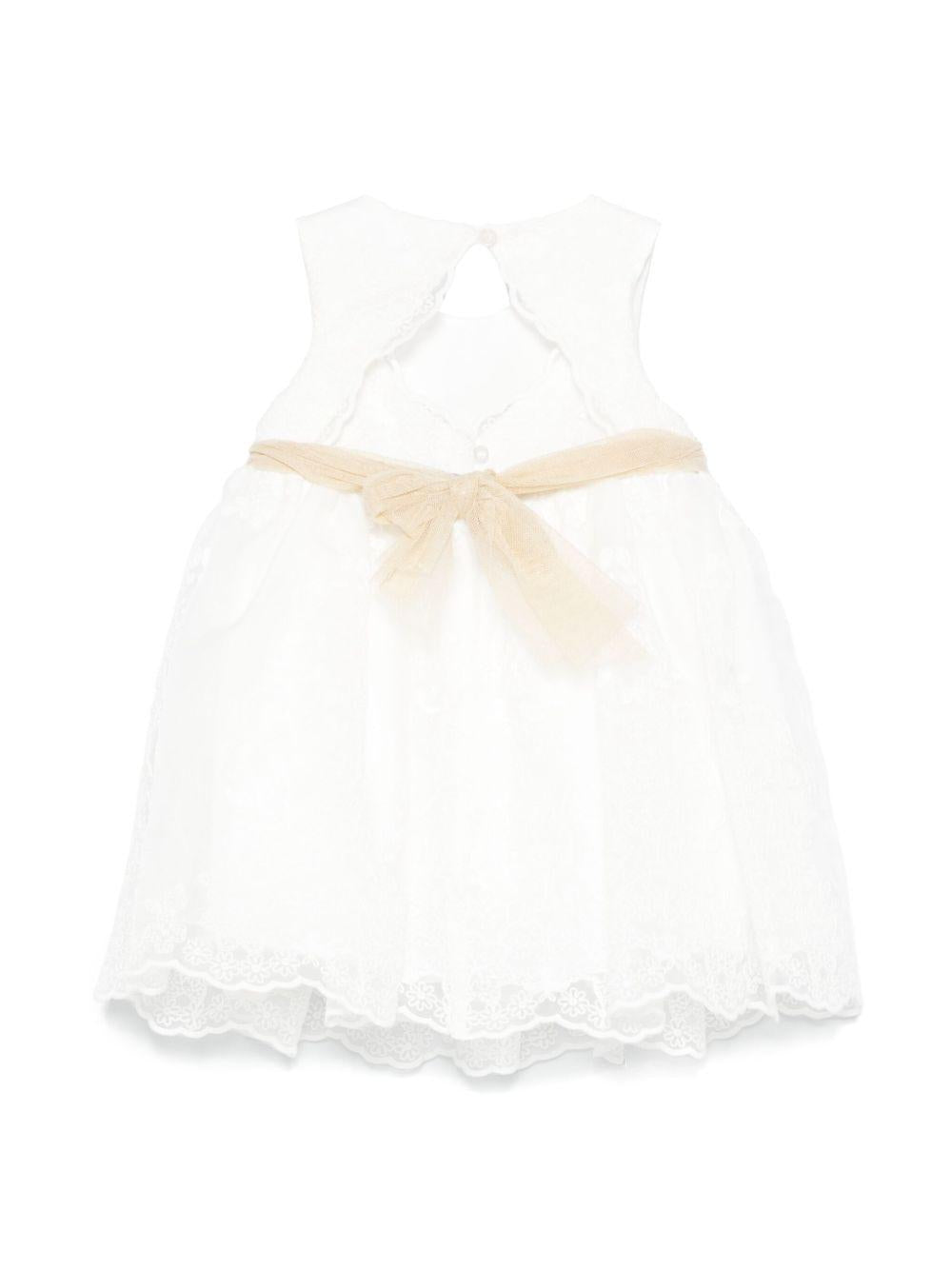 Abito bianco per neonata