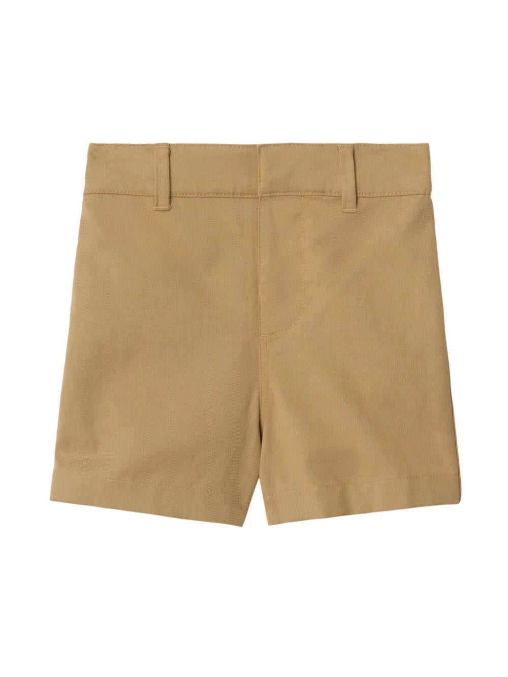 Bermuda beige sabbia per neonato 8100532 B9719 Burberry Kids 