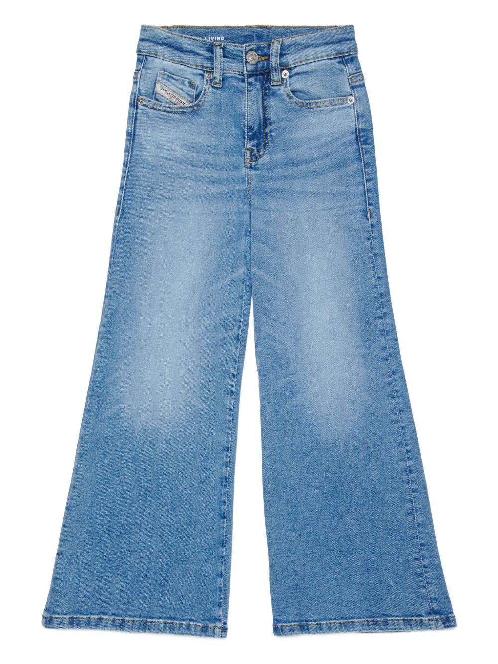 Jeans azzurri per bambina J00816KXBSX K01 Diesel Kids 