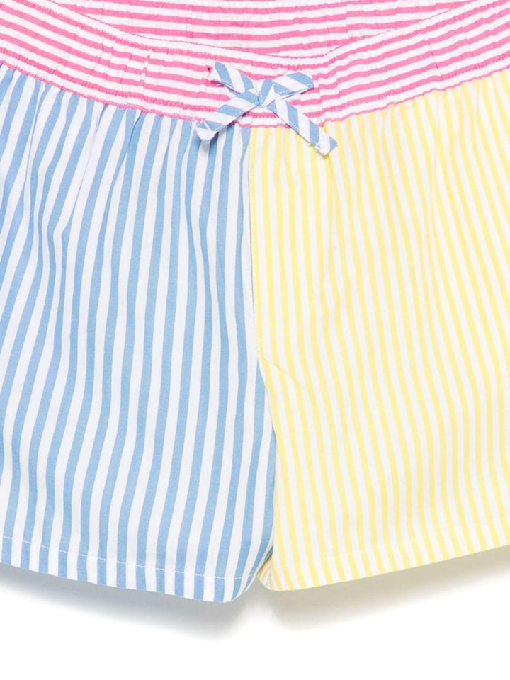 Bermuda multicolor per bambina