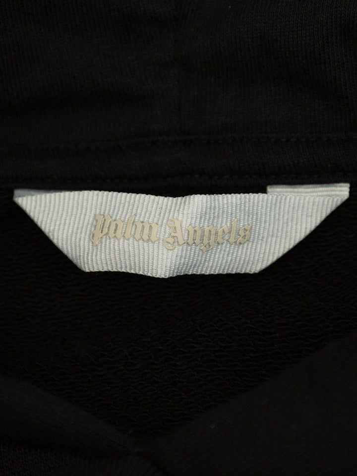 Felpa nera per bambino PBBB011C99FLE002 1003 Palm Angels Kids 