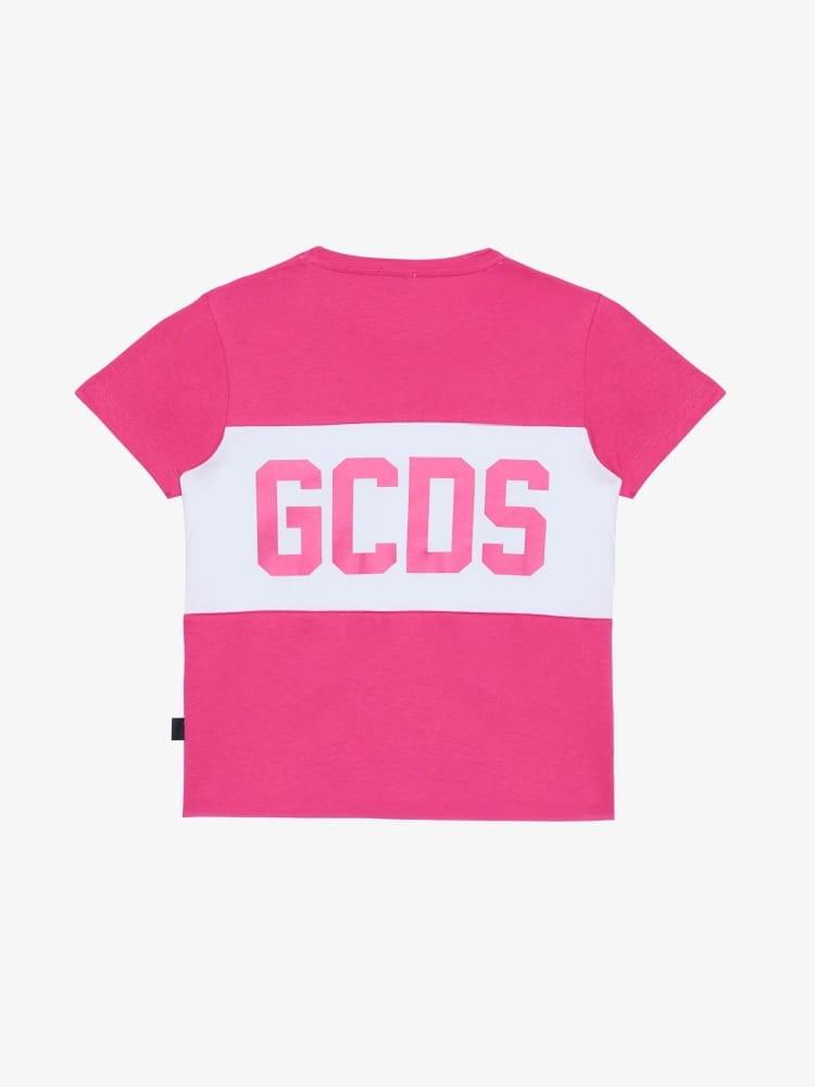 T-shirt fuscia per bambina Z0UJQC585J105 566A Gcds Kids 