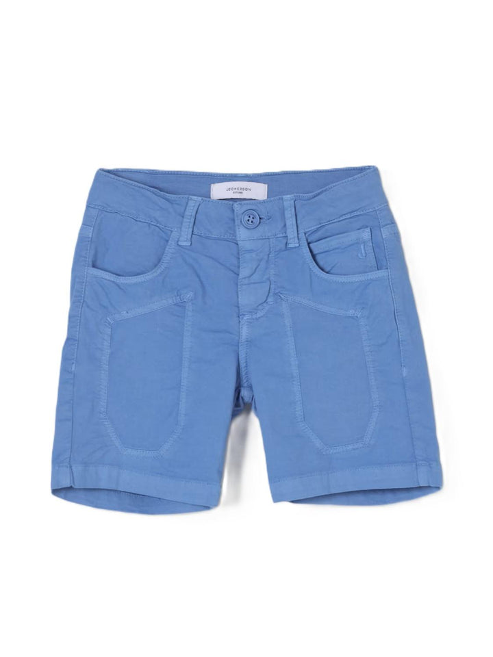 Bermuda indaco per bambino 526PJMBS25 RE159 Jeckerson Kids 