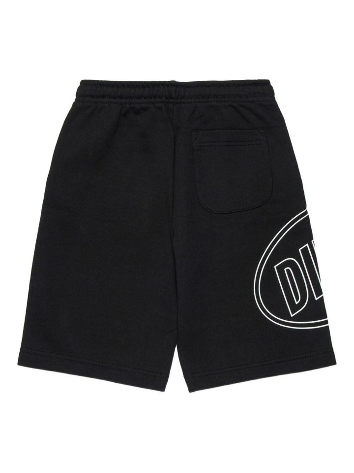 Bermuda nera per bambino J026760GEAD K900 Diesel Kids 