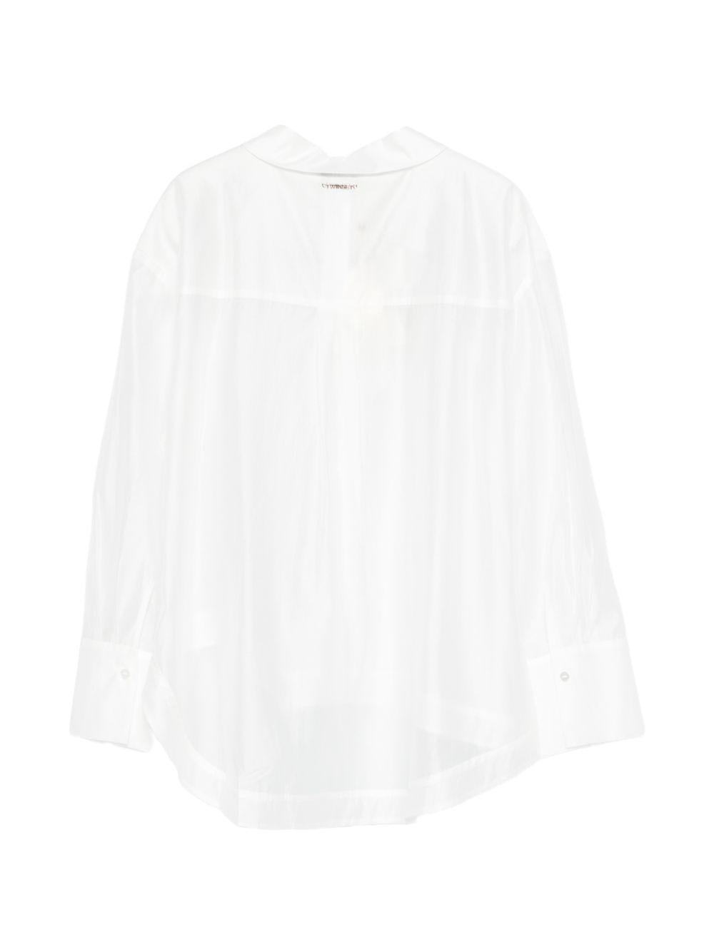 Camicia bianca per bambina 261GJ2111 00526 Twin Set 