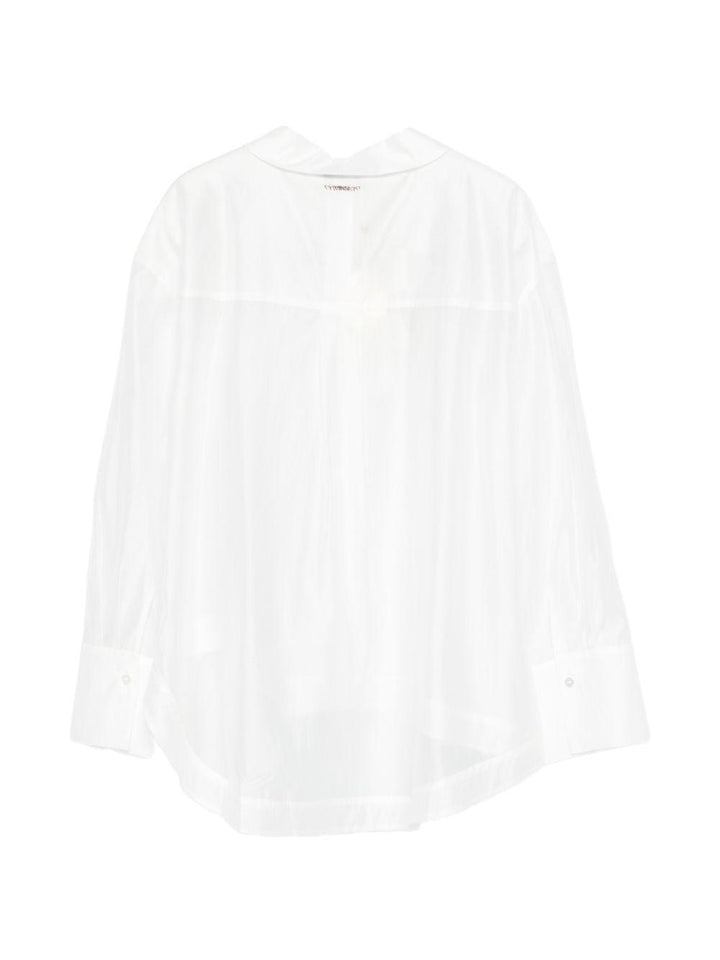 Camicia bianca per bambina 261GJ2111 00526 Twin Set 