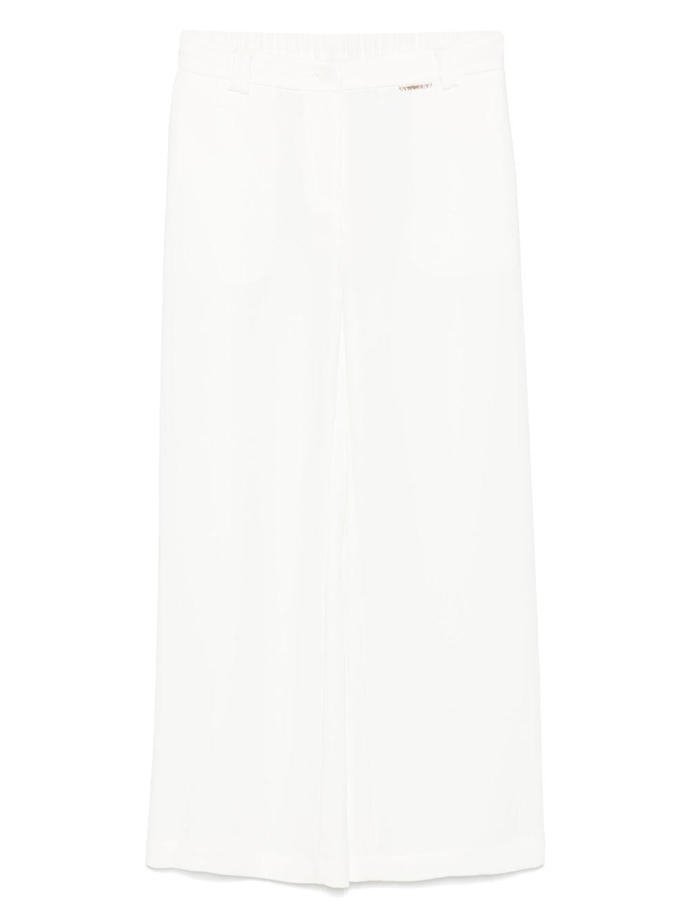 Pantalone bianco per bambina
