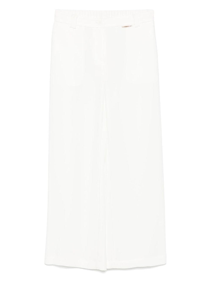 Pantalone bianco per bambina