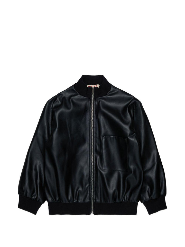 Giacca nera per bambino M01977M00W2 0M900 Marni Kids 