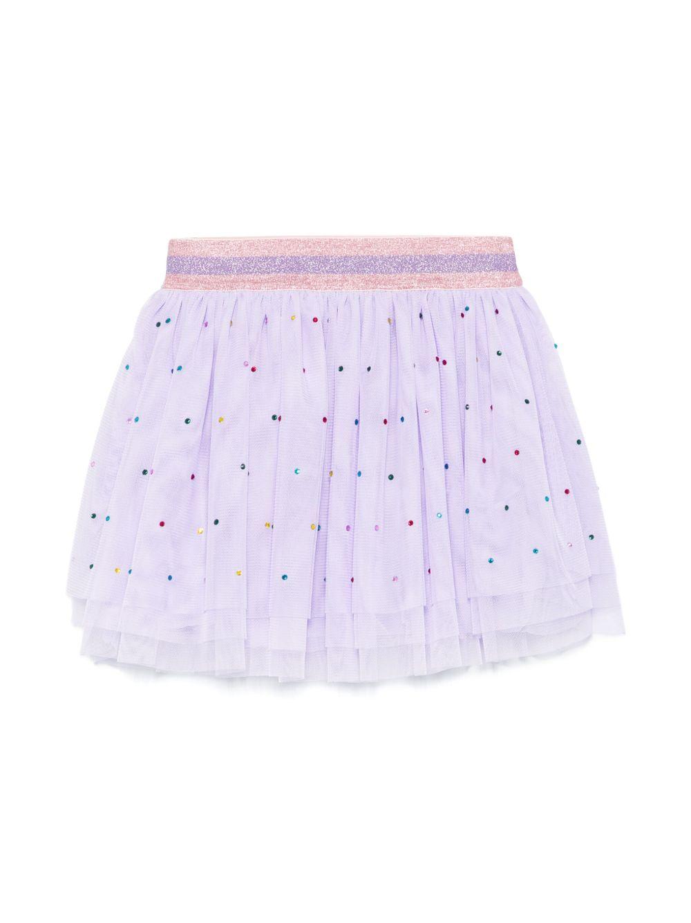 Gonna viola lilla per bambina