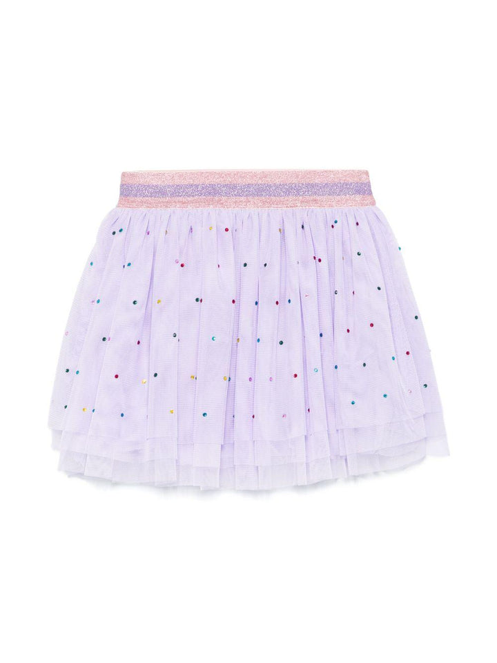 Gonna viola lilla per bambina