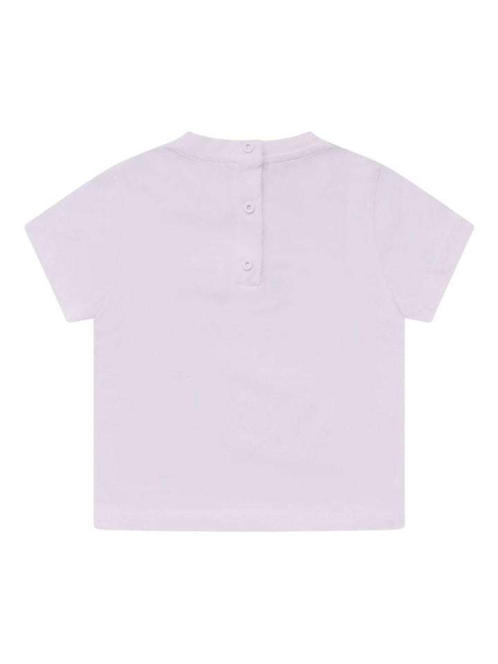 T-shirt viola chiaro per neonata BUI1107AJ F0TU9 Fendi Kids 