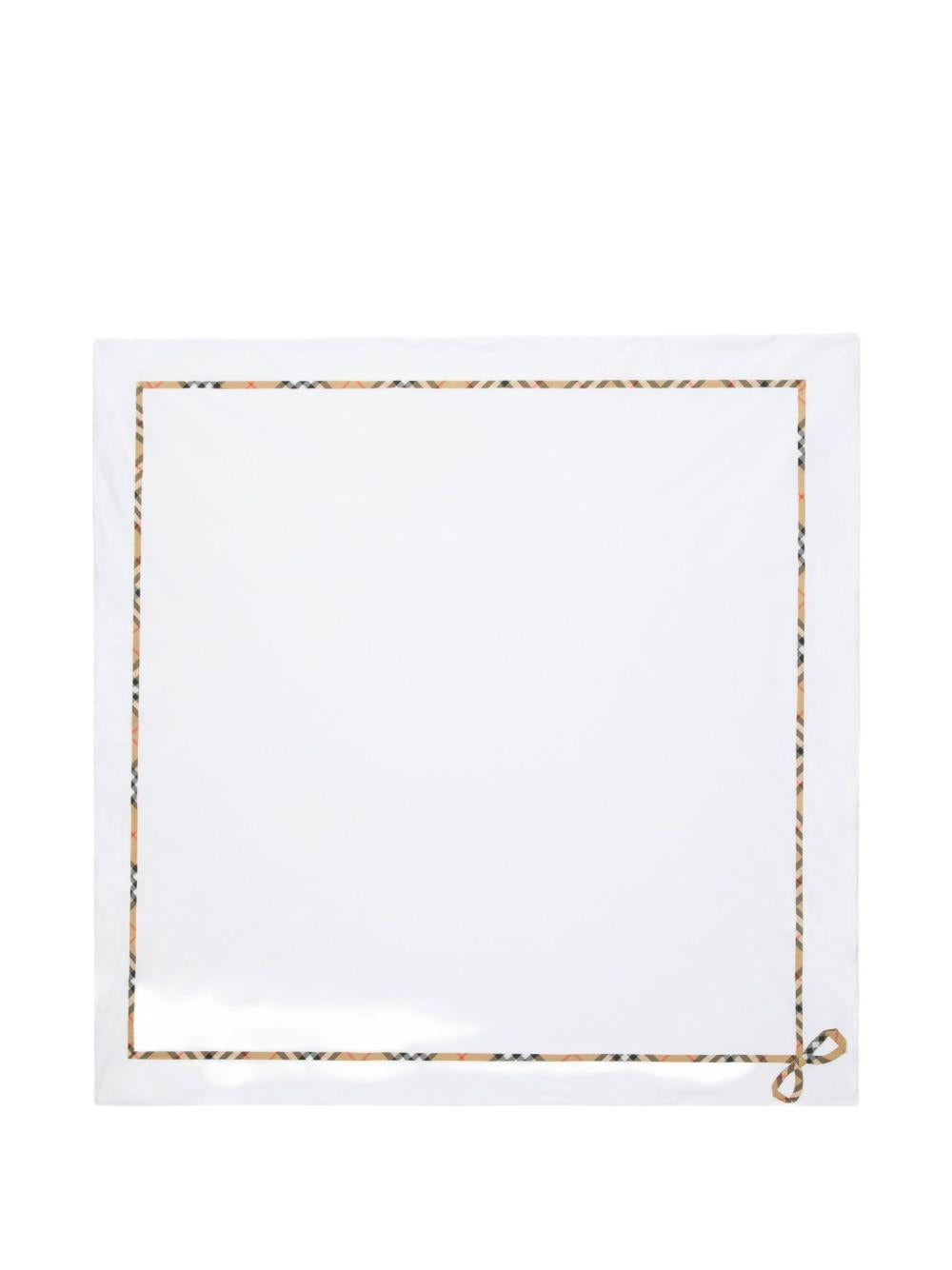 Coperta bianca per neonato 8120715 A1464 Burberry Kids 