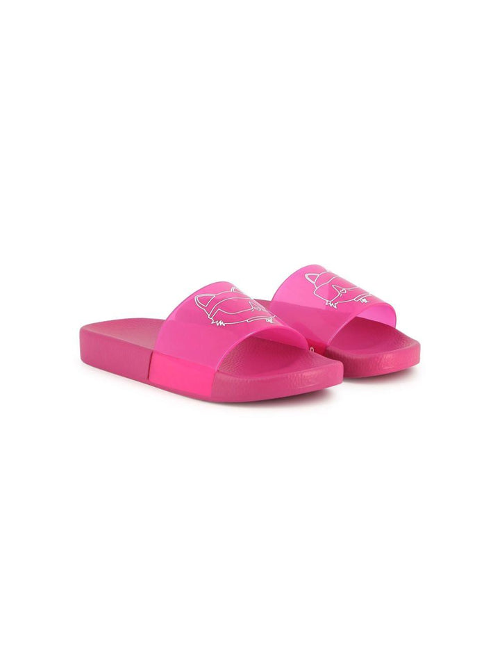 Ciabatte rosa fucsia per bambina