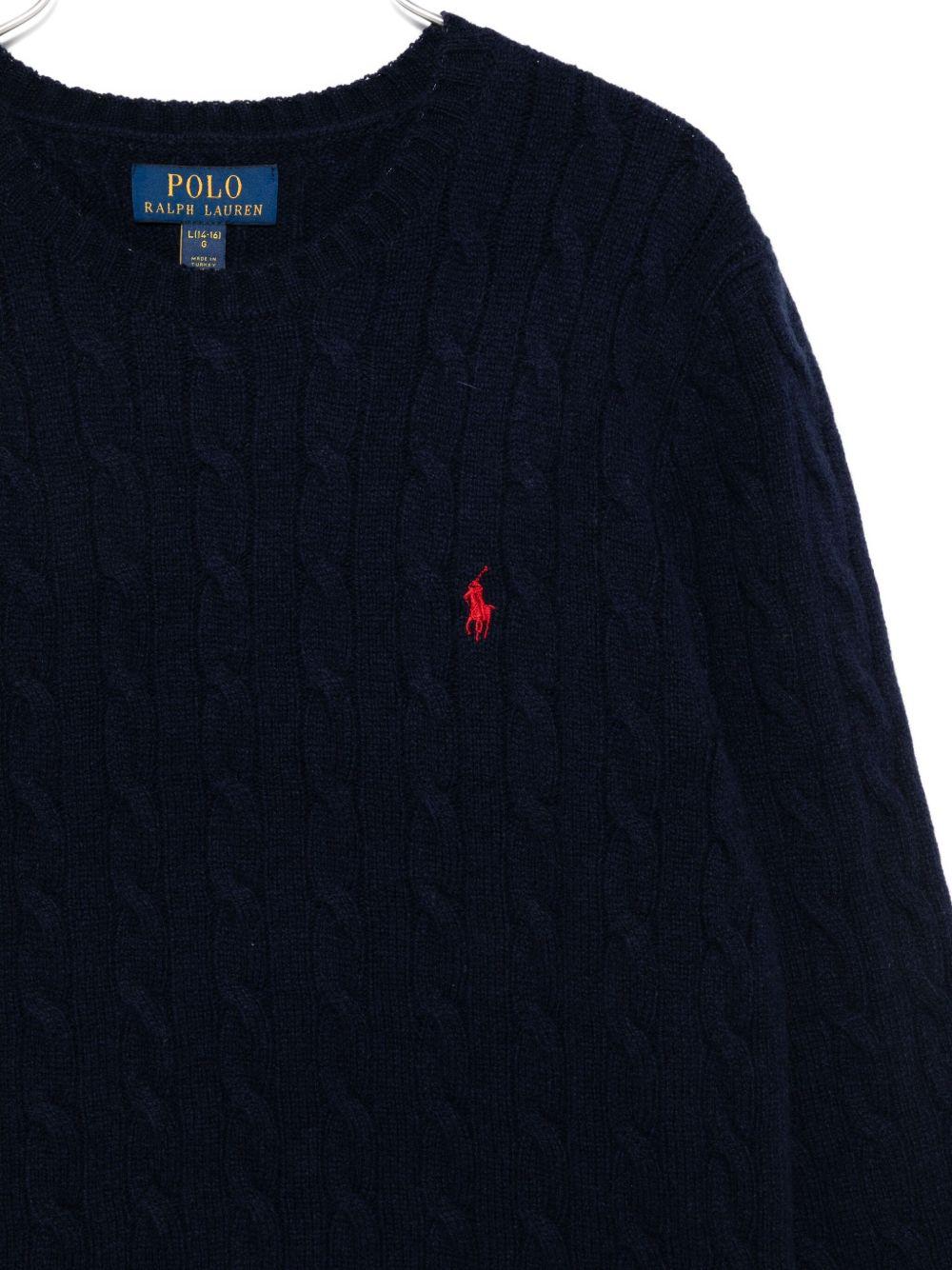 Maglione blu navy per bambino 323877728 007 Ralph Lauren Kids 